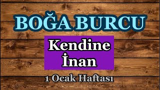 1 Ocak  7 Ocak Haftalık Burç Yorumları Boğa Burcu [upl. by Major]