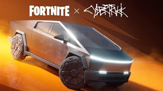 How to get the free Tesla Cyber truck wheels in Fortnite [upl. by Lassiter325]