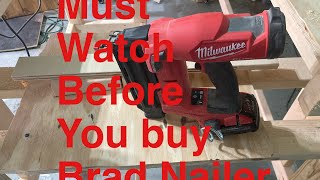 Milwaukee 18 gauge brad nailer [upl. by Idolla247]