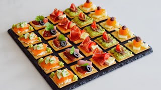 5 Canapés Creativos para Impresionar a tus Invitados  Aperitivos Perfectos para Fiestas  DarixLAB [upl. by Saberhagen]