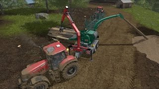 Farming Simulator 17  Forestry and Farming on Goldcrest Valley 019 [upl. by Auod]