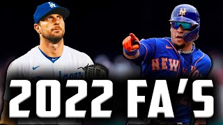 BEST MLB Free Agents for 2022 Season [upl. by Nessy223]