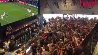 Crowd Goes CRAZY to Rashford Penalty vs PSG to Complete the Comeback [upl. by Nelrah]