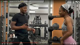 Sweetheart Meets The Devil C🥒CUMBER 🥒 PRANK IN THE GYM 😱😂 Denny2tymes REACTION [upl. by Stuppy]