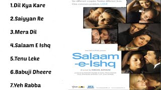 Salaam e ishq with lyrics subtitles [upl. by Ahcilef]