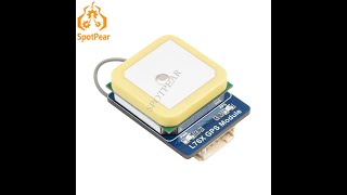 Spotpear Raspberry Pi L76K GPS Module MultiGNSS Module Support GPS BDS QZSS for Arduino  STM32 [upl. by Swamy]