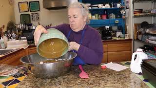 Making Sourdough Molasses Bread [upl. by Trebeh]