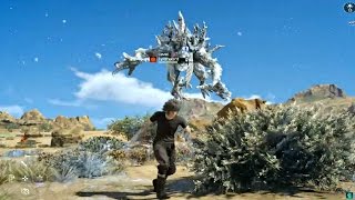 FINAL FANTASY XV  Level 130 4 Tyraneants Time Quest Gameplay PS4 Pro 1080P 60FPS [upl. by Penthea618]