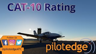 PilotEdge CAT10 Rating Class B Published Transitions  Communication amp Airspace Training [upl. by Niwre]