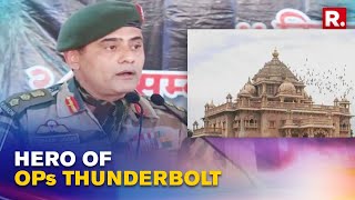 Col Tushar Joshi Recalls Horrific Moments Of Operation Thunderbolt During Akshardham Temple Attack [upl. by Neelrad]