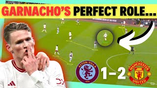 What Ten Hag Got RIGHT amp WRONG Tactically Aston Villa 12 Man Utd [upl. by Chapel]