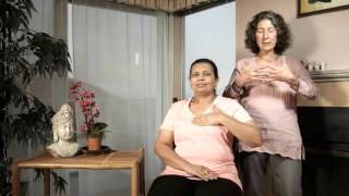 Manual Lymph Drainage MLD demonstrated on lymphedema patient [upl. by Eenaffit191]