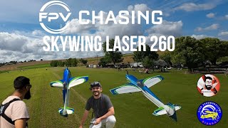 chasing fpv laser skywing [upl. by Hayotal]