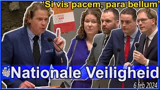 Gijs Tuinman BBB Wie vrede wil bereidt zich voor op oorlog over onze nationale veiligheid  TK [upl. by Wickman433]