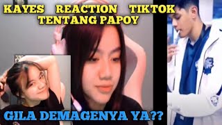 KAYES REACTION KUMPULAN TIKTOK PAPOY OURA  KAYES PUJI KETAMPANAN OURA WAKTU MASIH MUDA [upl. by Nova]