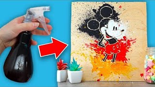 10 Stencil Crafts and Fun Art Hacks [upl. by Aedni]