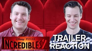 Incredibles 2  Official Trailer Reaction [upl. by Ewens]