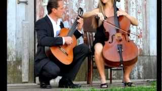 The Moeller Cello and Guitar Duo perform Gnattalis Sonata for Cello and Guitar First Movement [upl. by Neelyam935]