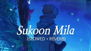 Sukoon Mila   Slowed  Reverb  Lyrics  Cover By Abhishek  coversong bollywood [upl. by Lrak]