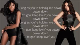 Fifth Harmony  Down Lyrics [upl. by Nonnah]