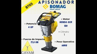 Apisonadora BT 65 CAYAM MAQUINARIA [upl. by Rexana20]