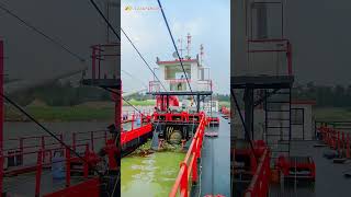 Cutter Suction Dredger manufactured by LEADER DREDGER [upl. by Aidnic]