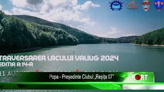 Se traversează lacul Văliug [upl. by Ennoryt]