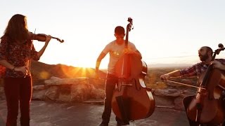 Fix You  Clocks  Coldplay violincellobass mashup  Simply Three [upl. by Ahser]