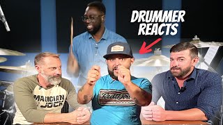 Drumeo  Larnell Lewis Hears Enter Sandman For The 1st Time REACTION amp REVIEW FIRST TIME WATCHING [upl. by Bicknell]