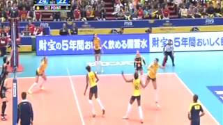 Brasil x Japão  Copa dos Campeões de Vôlei Feminino 2013 [upl. by Wootten369]