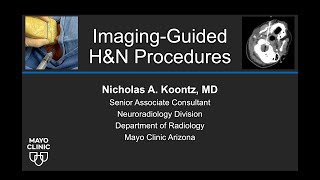 ImagingGuided Head and Neck Procedures [upl. by Rhines112]