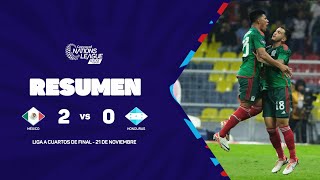 Resumen  México vs Honduras  202324 Concacaf Nations League [upl. by Hall467]