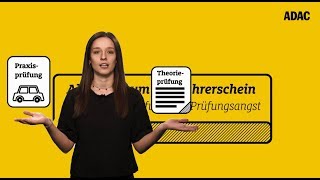 Die FührerscheinPrüfung Prüfungsangst was tun  ADAC [upl. by Londoner192]