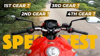 BENELLI TNT 600i TOP SPEED TEST  GOES 190 KMPH IN 4TH GEAR [upl. by Cired906]