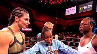 CLARESSA SHIELDS VS CHRISTINA HAMMER MIDDELWEIGHT WORLD TITLE UNIFICATION [upl. by Bashee]