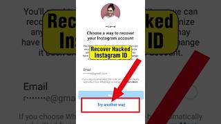 How to recover hacked instagram account 2023  instagram account recovery 2023  insta id ig [upl. by Griffiths]