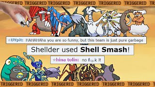 I Destroyed A Toxic Legendary Spammer With My Shellder [upl. by Jessika]