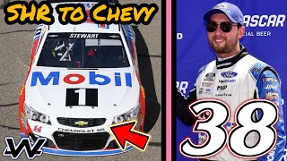 Stewart Haas Racing GOING TO CHEVY in 2025  Chase Briscoe Staying With Ford [upl. by Marjy196]