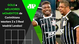 VAMPETA quotDEITOUquot E TEVE GOLAÃ‡O CORINTHIANS MASTERS 2 X 2 REAL MADRID LENDAS  MELHORES MOMENTOS [upl. by Swane]