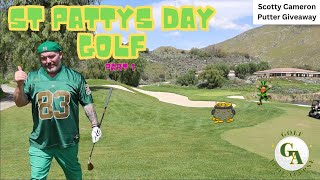 St Pattys Day GolfLuck of the Irish Needed  Oak Quarry Golf Course Front 9 [upl. by Cusack]