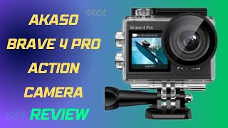 AKASO Brave 4 Pro 4K30FPS Action Camera Review [upl. by Nyrhtak]