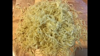 🇩🇿 Algerian Homemade Rechta noodles [upl. by Gorey]