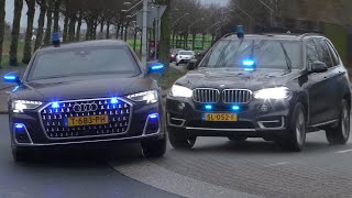 MARENGOPROCES  Rechtbank Politie KMar amp Justitie met nieuwe gepantserde wagens bij de Bunker [upl. by Sylvie501]