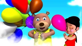 गुब्बारे वाला  Main Gubbare Wala Hu  Hindi 3D Rhymes  Hindi Nursery Rhymes  Kids TV India [upl. by Roana90]