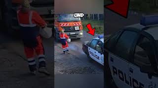 Mann erteilte korrupter Polizei eine Lektion 😱 shortsvideo [upl. by Oznofla60]