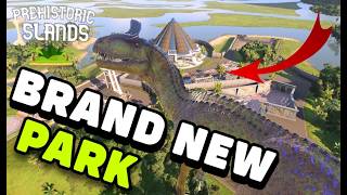 PREHISTORIC ISLANDS Ep1 Park Entrance  Jurassic World Evolution 2 [upl. by Zeiler]