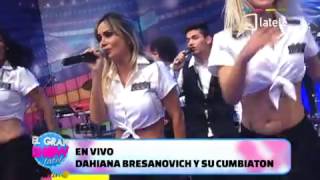 EL GRAN SHOW DE LATELE  DAHIANA BRESANOVICH  EN VIVO  11022017 [upl. by Loree]