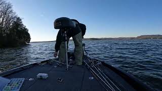 Lake Guntersville Winter Crappie Fishing with Bobby Garland Jigs [upl. by Enneillij]