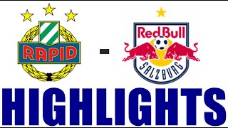 SK Rapid Wien 32 RB Salzburg Highlights  Austria Bundesliga 20242025 [upl. by Neville740]