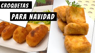 4 RECETAS de CROQUETAS de Arguiñano con las que sorprender a la familia estas NAVIDADES [upl. by Ulani]